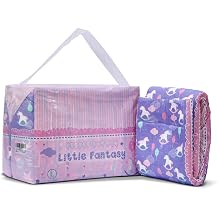 LittleForBig 5500-5800 ml Adult Printed Nappies Pack of 10 - Little Fantasy L