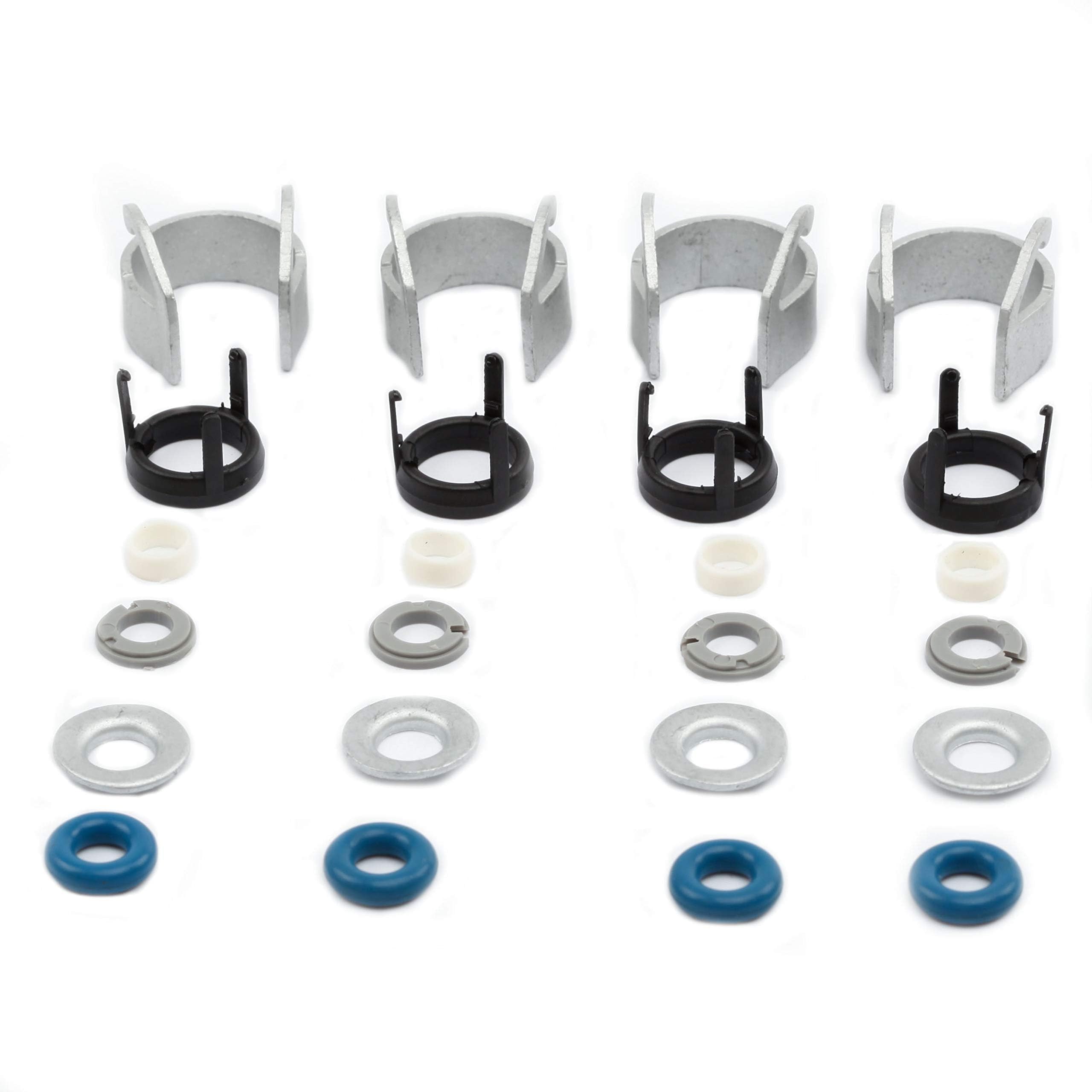 4 Set Fuel Injectors Seals Repair Kit 06H998907A Replacement For Golf GTI Tiguan A3 A4 A5 A6 A8 Q32.0T……