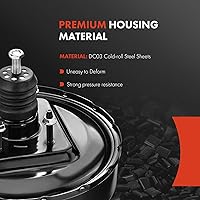 Vista 3 de A-Premium Potenciador de freno de vacío compatible con Mitsubishi Montero 1990-2000 V6 3.0L 3.5L