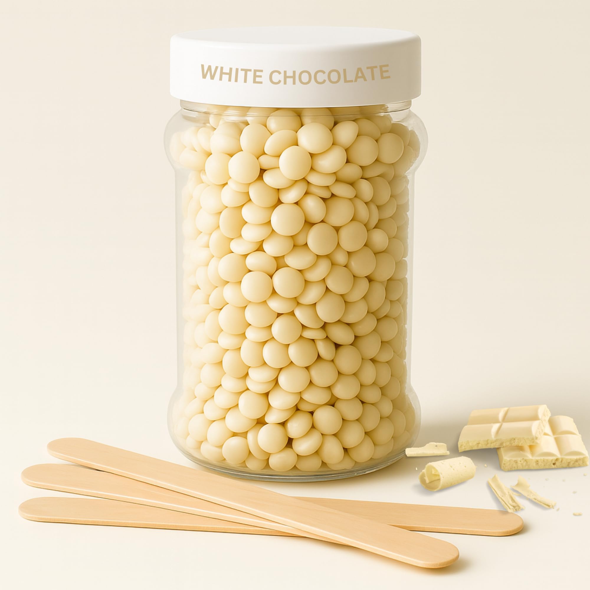 White Chocolate Brazilian Hard Wax Beans 500g for Women & Girls – Large Pack Stripless Wax for Full Body, Face, Bikini & Underarm | Painless Hair Removal for Sensitive Skin at Home-picture-27