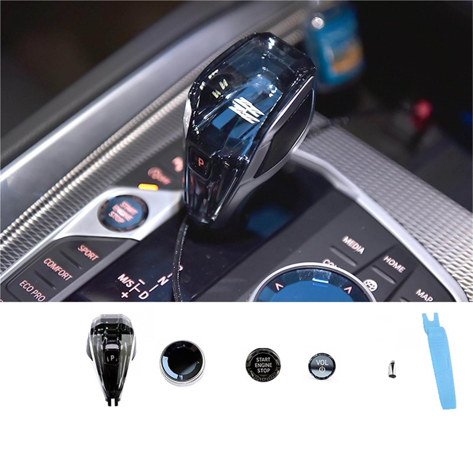 Amazon | 4点セット クリスタル ギアシフトノブレバー BMW 3シリーズ