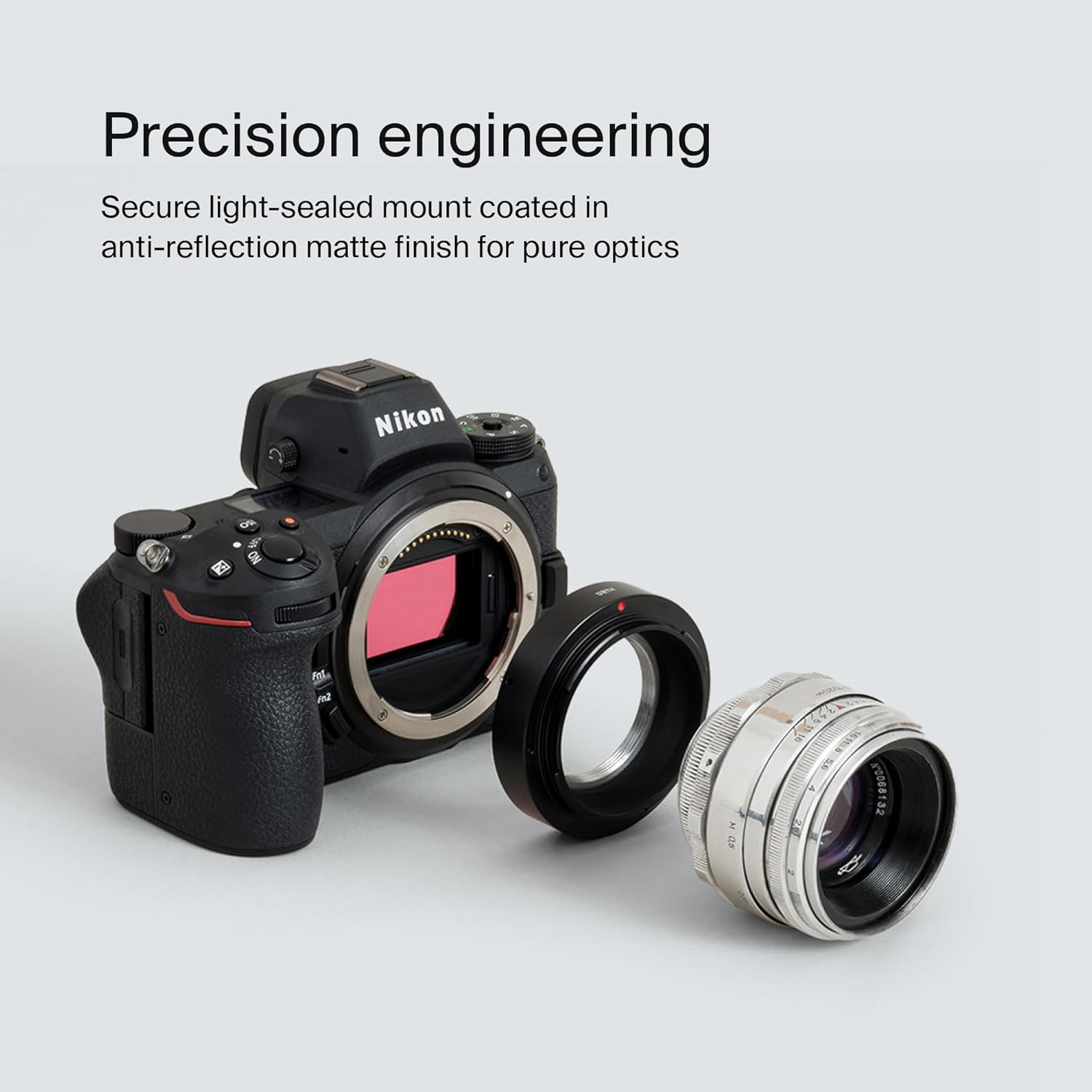 Urth Lens Mount Adapter: Compatible with M39 Lens to Nikon Z Camera Body