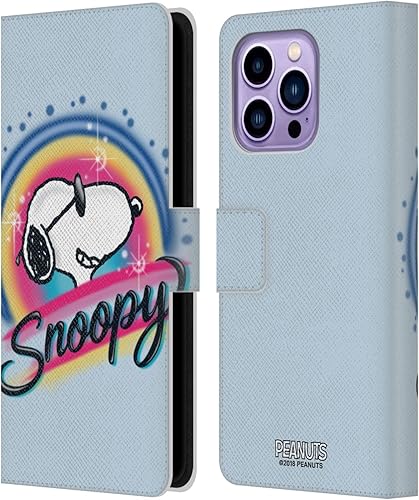 Miniatura 8 de Head Case Designs Funda de piel con licencia oficial de Peanuts XOXO Snoopy Boardwalk Airbrush Book compatible con Apple iPhone 12  iPhone 12 Pro