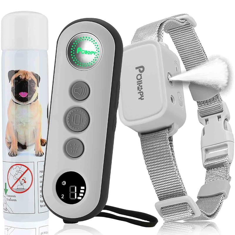 Coleira Antilatido para Cães com Spray de Citronela e Controle Remoto POIIOPY P-520