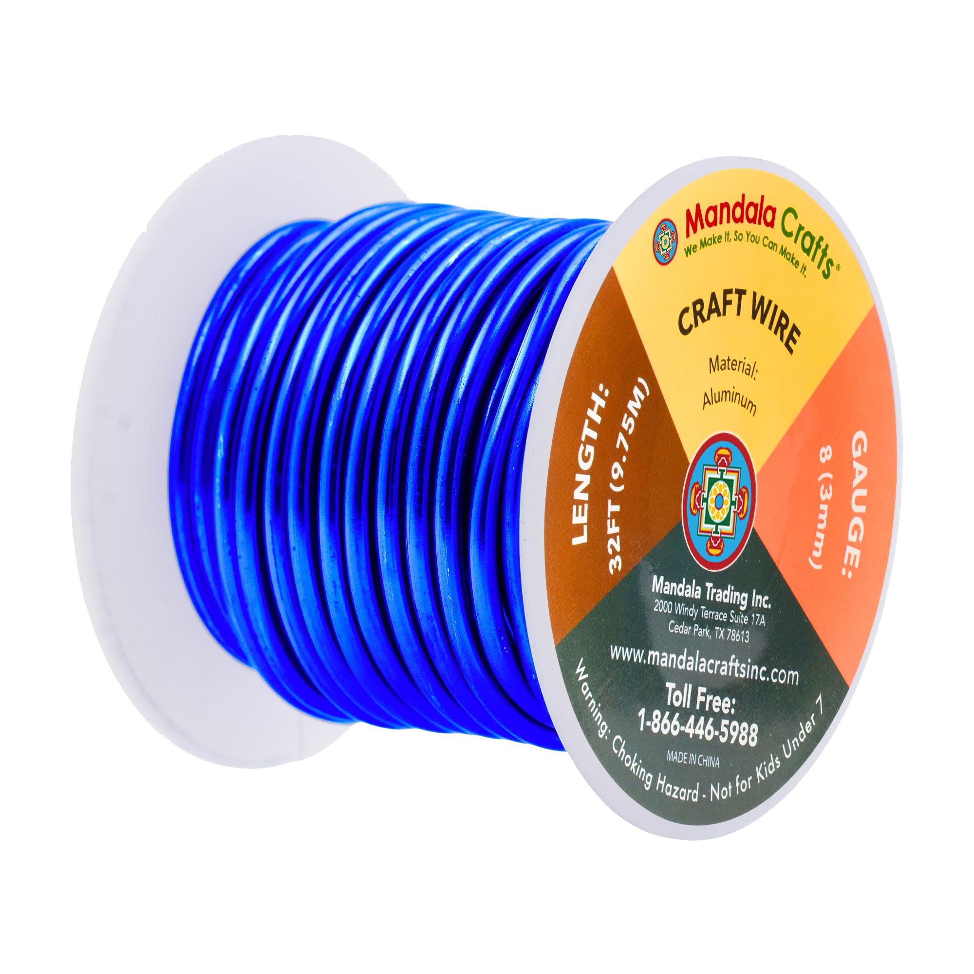 Mandala Crafts Fil En Aluminium Anodisé Pour La Fabrication De Bijoux – Fil Flexible Et Flexible Noir De Calibre 8 Pour Bonsaï – Fil D'armature Pour Sculpter