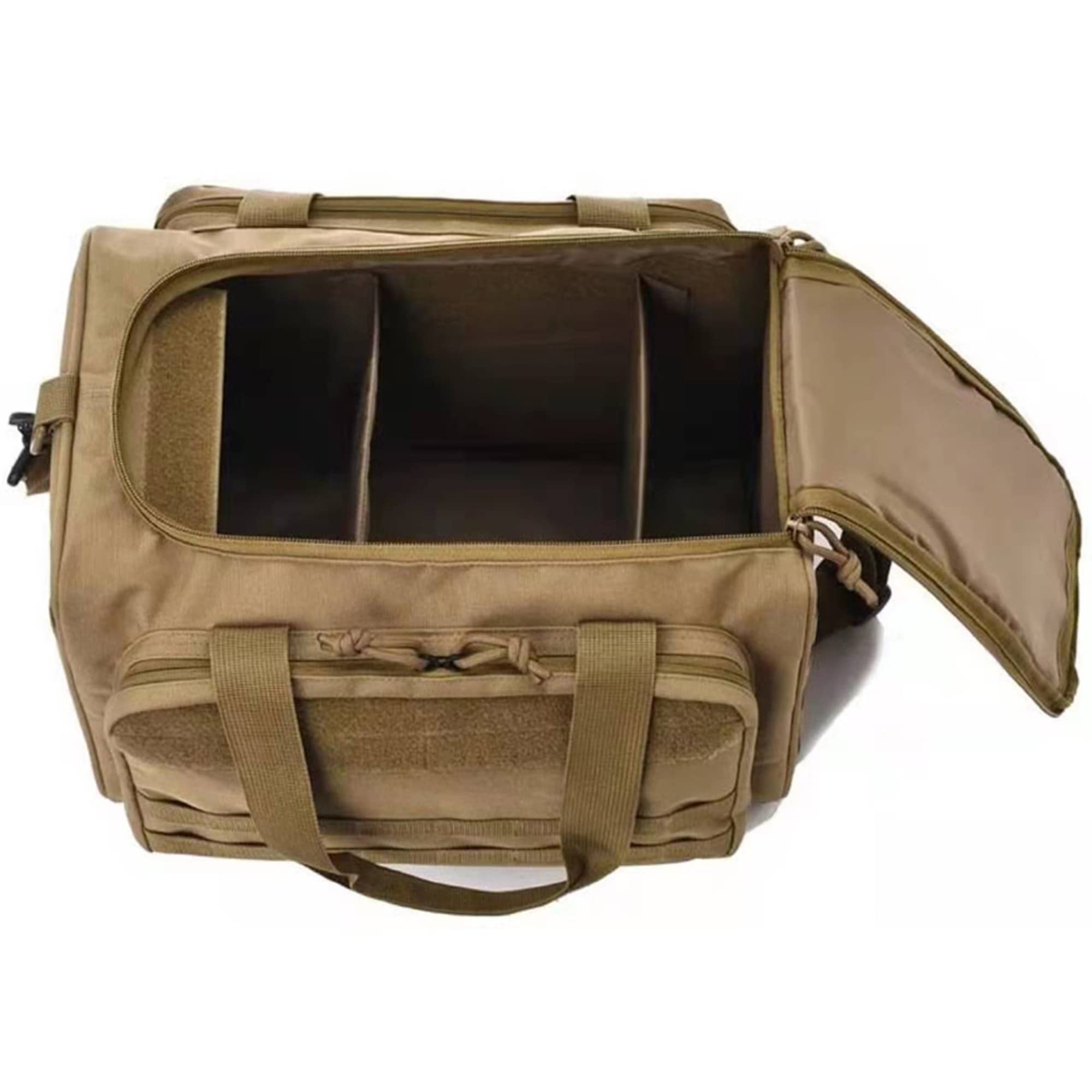 Bolsa de Rango de Pistola táctica Bolsa de Lona de Tiro con Pistola Bolsa de Accesorios de Equipo de munición para Revista de Pistolas para Deportes de Campo de Tiro de Caza