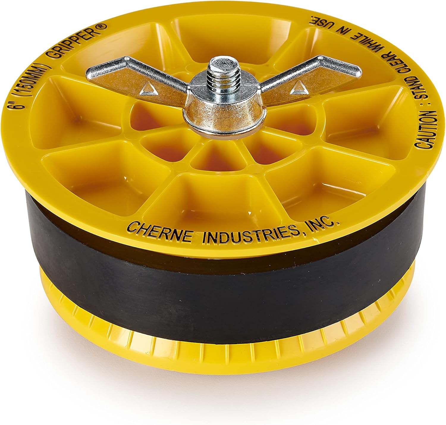 Oatey 270261 Cherne Gripper 6-inch End of Pipe Plug