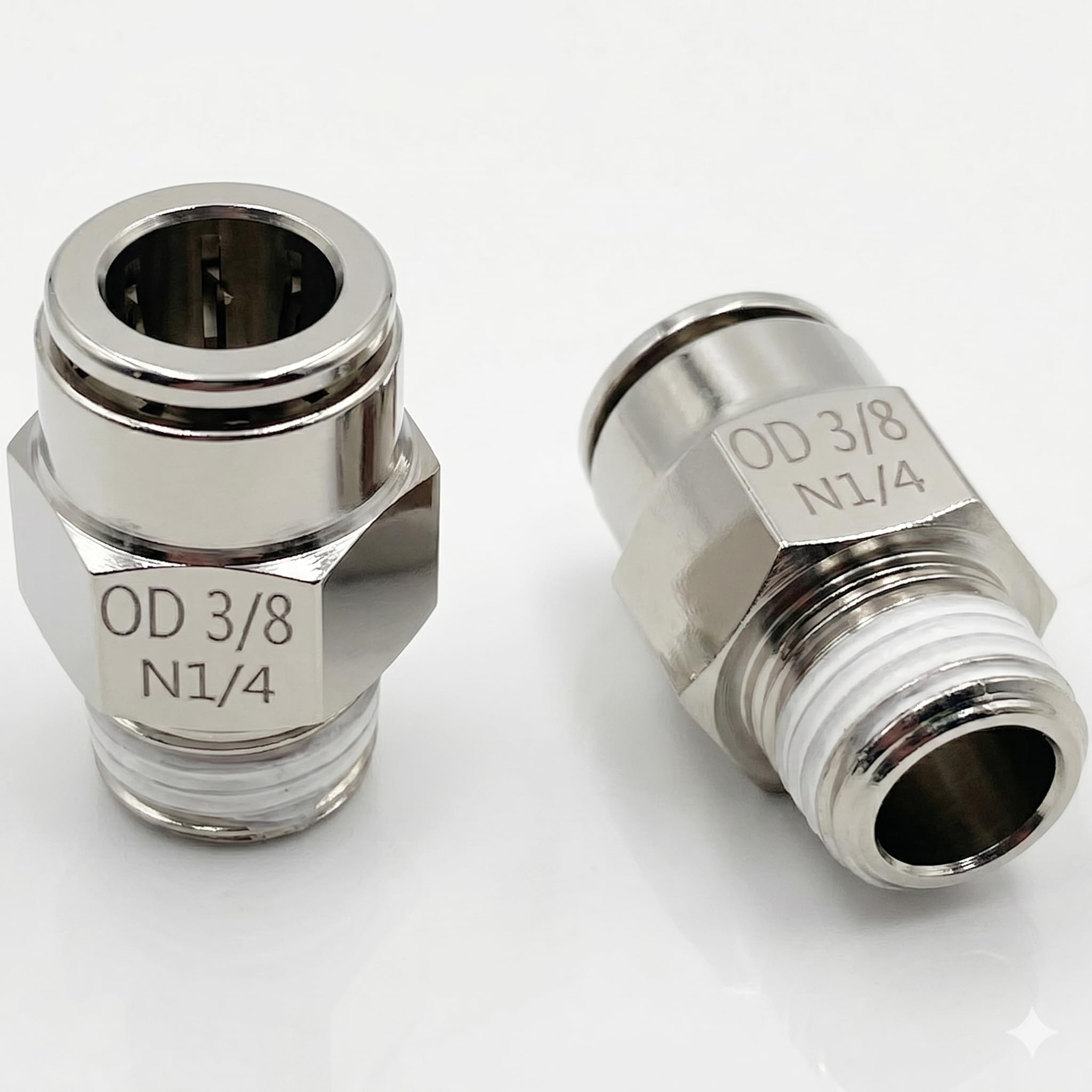 pc 1/4 od 1/8 npt will