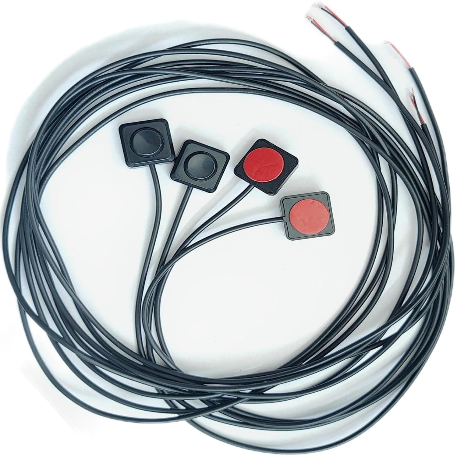 ZZYWWP 4 Pcs Momentary Switch Line Length 46" Momentary Push Button