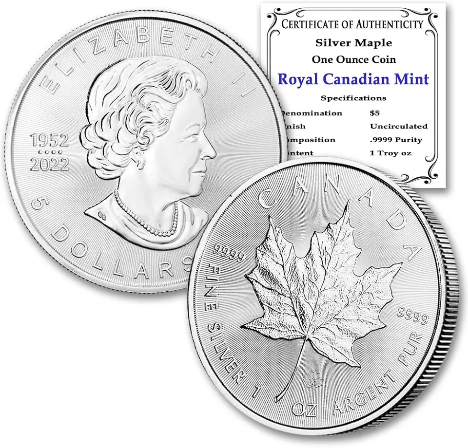 2023 Canadian Maple Leaf 1 oz Silver (BU)