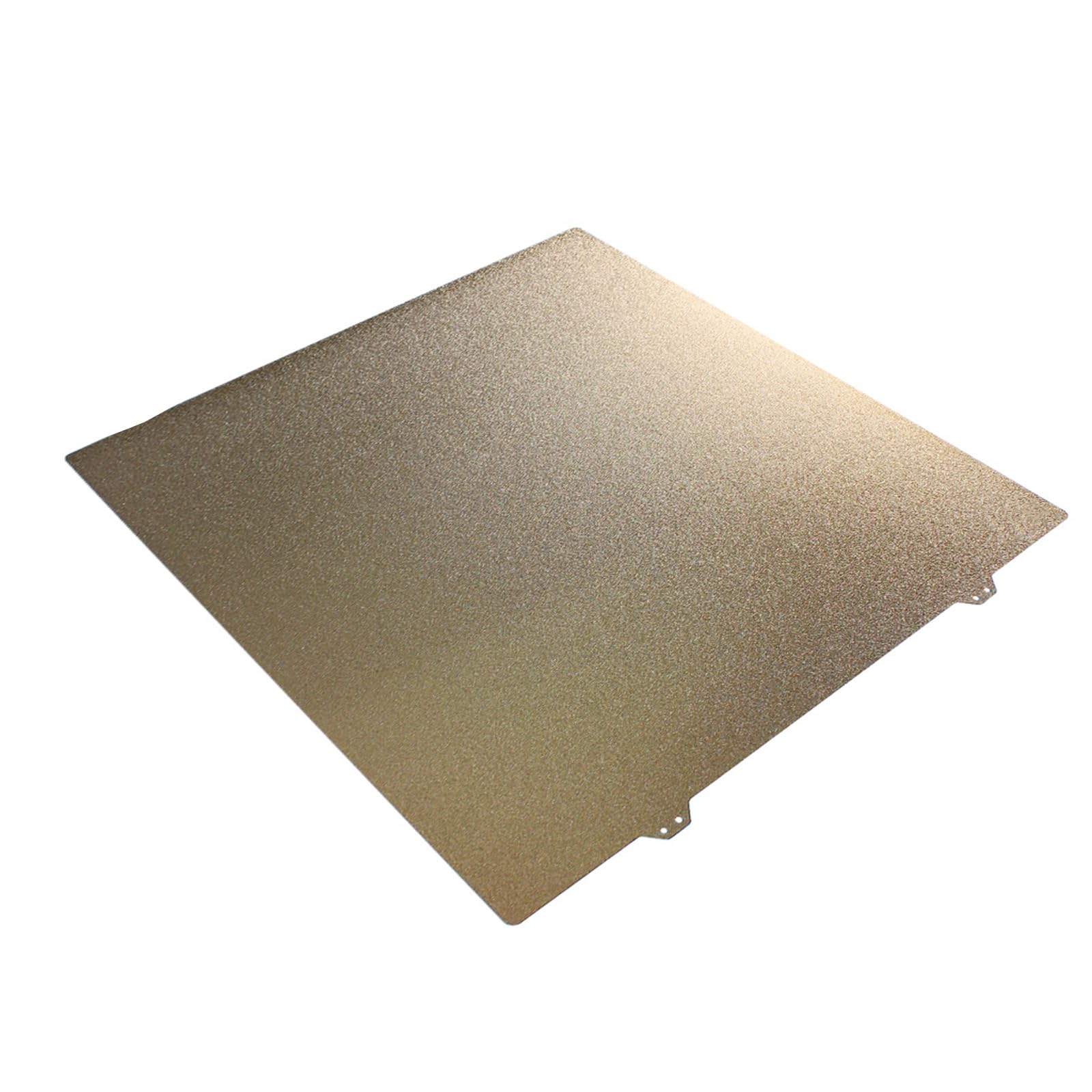 Erweiterte 3D Druckerbett Upgrades, 430 x 430 mm große doppelseitige strukturierte Stahlplatte mit magnetischem Halt und hoher Haftung
