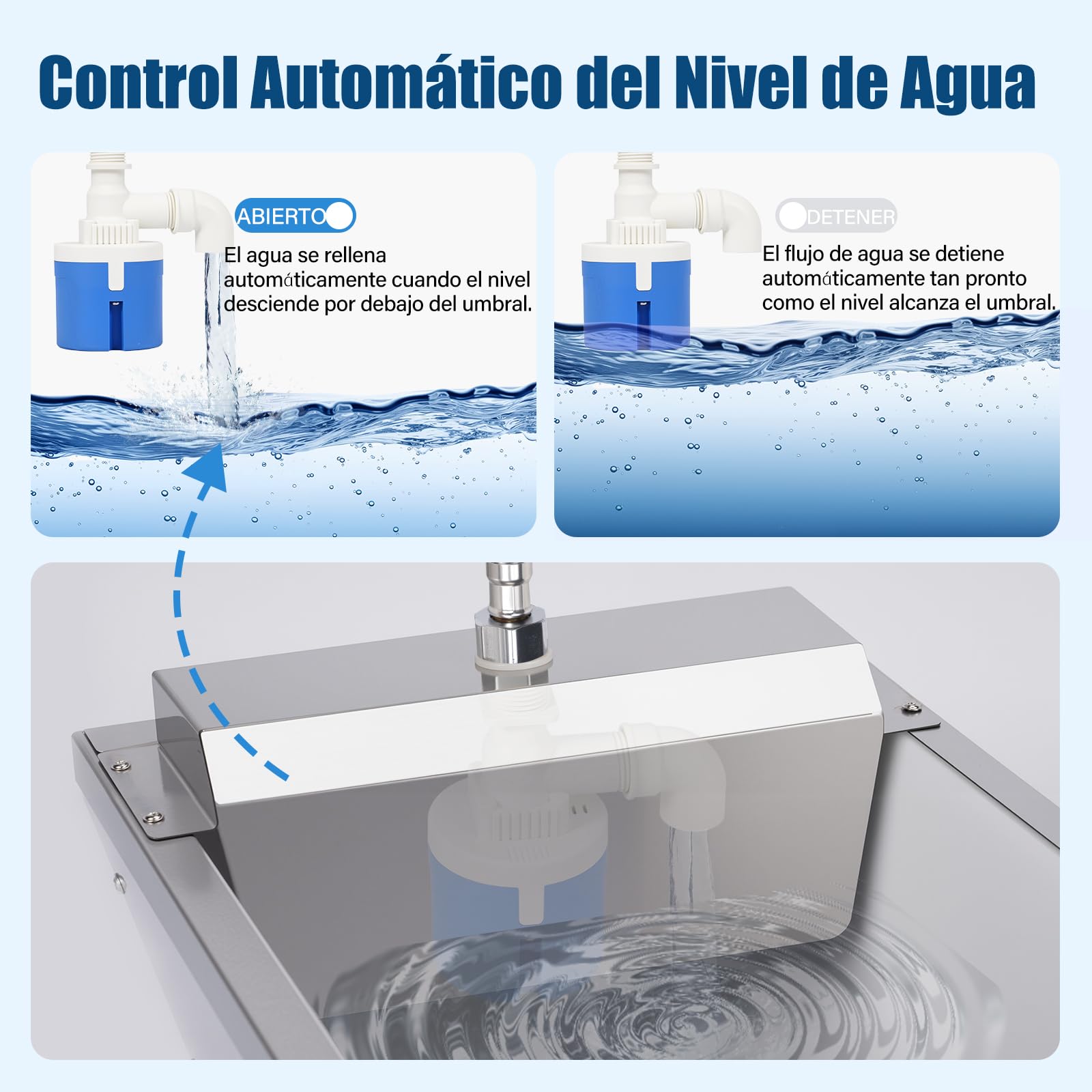 Agua AutomáTica Del Ganado,Agua AutomáTica Del Caballo De 13 Litros,Dispensador AutomáTico De Agua Para Perros Al Aire Libre,Aguador De Auto Llenado Inoxidable Para Perros Grandes,Ganado,Caballo,Cabra