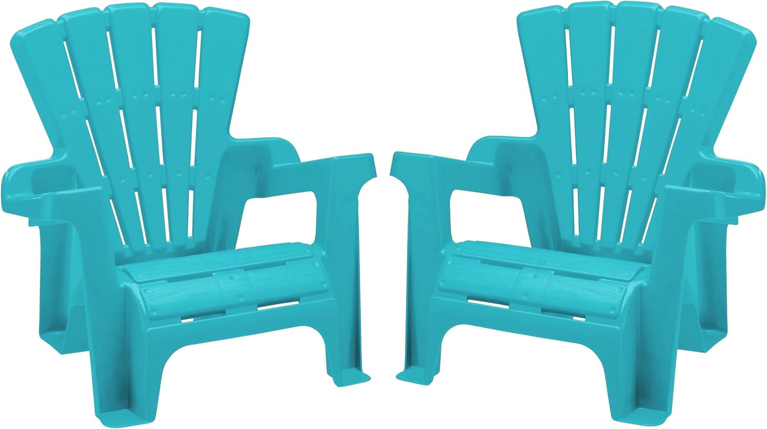 American Plastic Toys Adirondack chair, Turquoise Patio