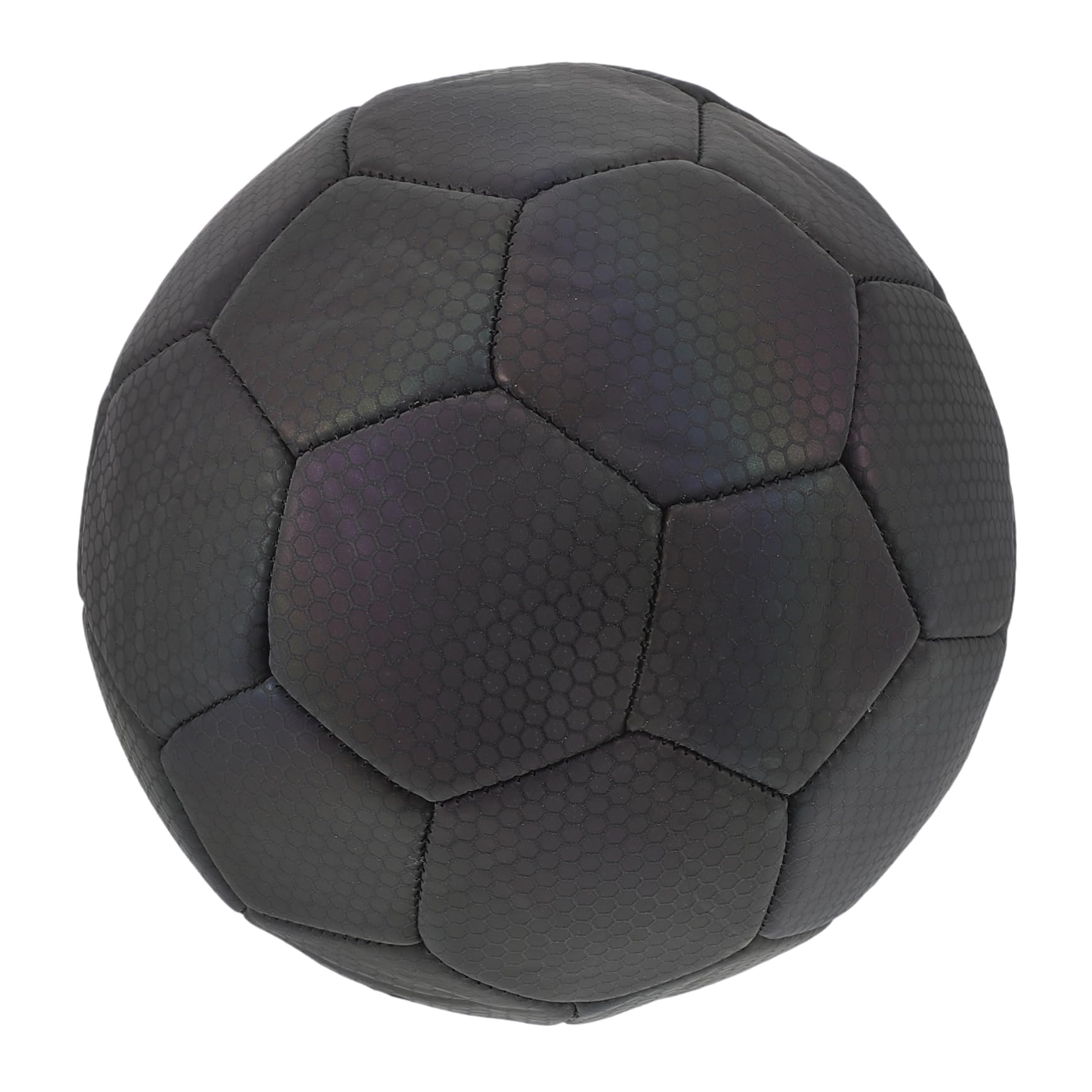 TOYANDONA Pallone Calcio Riflettente Olografico per Allenamento e Giochi Notturni Alta visibilità per Ragazzi e Adulti per Scolaresche e Club