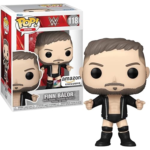 Funko Pop WWE: Finn Balor - (Balor Club) - Amazon Exclusive - Collectable Vinyl Figure - Gift Idea - Official Merchandise - Toys for Kids & Adults - Sports Fans - Model Figure for Collectors