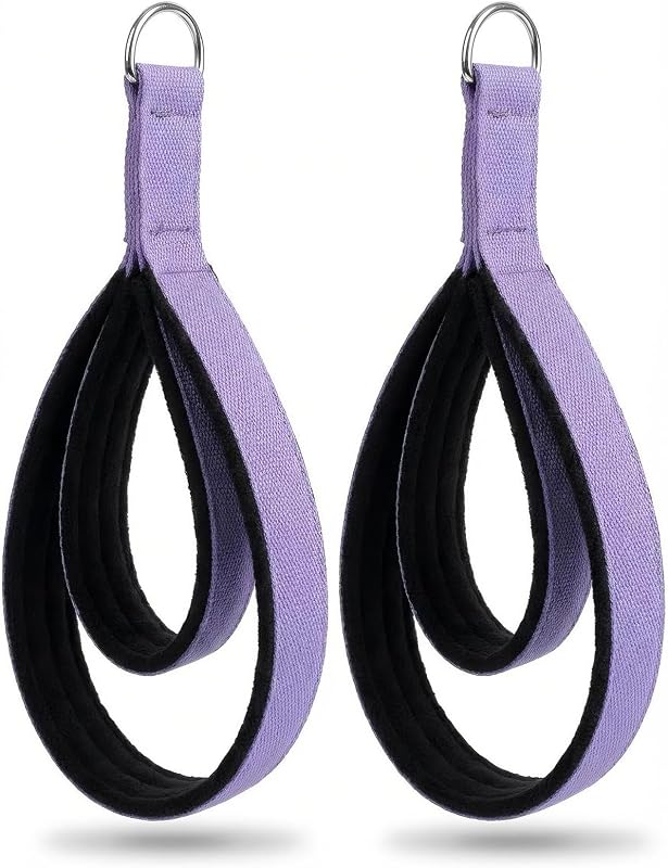 Wonderful Day 2 correas reformadoras de Pilates con doble bucle para gimnasio en casa | Engrosado para mayor comodidad y durabilidad. Doble bucle para transiciones rápidas. Tejido antideslizante. Ideal para entrenamientos de estudio en casa.