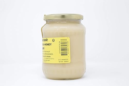 Miniatura 3 de Miel Altay ACACIA extremadamente cruda, beneficios para la salud 100% naturales, sin filtrar sin pasteurizar, 1 0.00oz