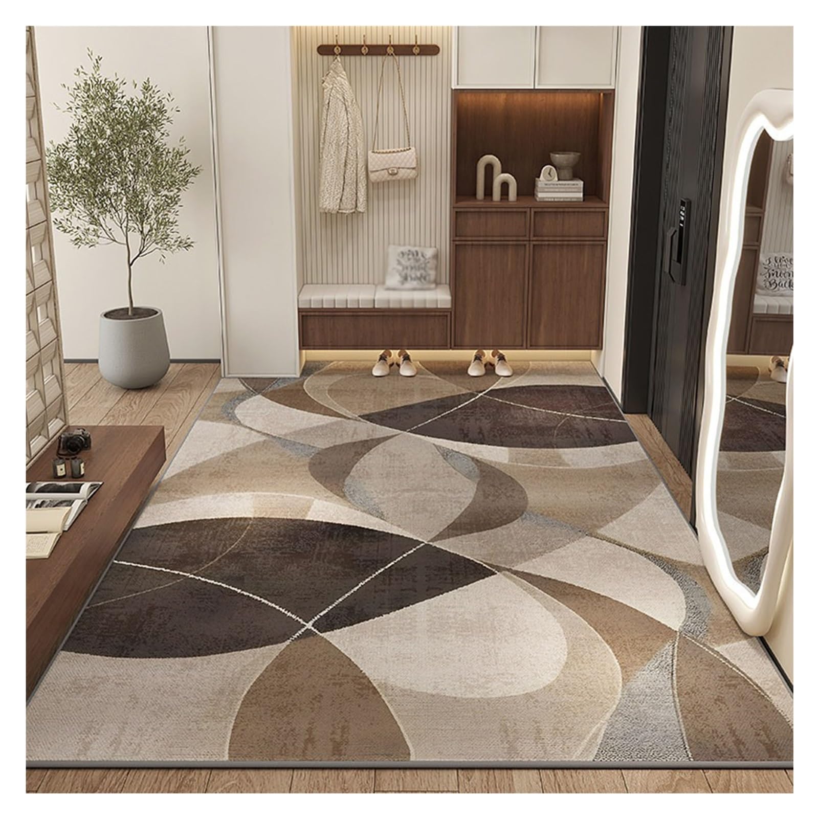 Moquette douce de couloir 120x200cm : isolation acoustique et confort de marche D