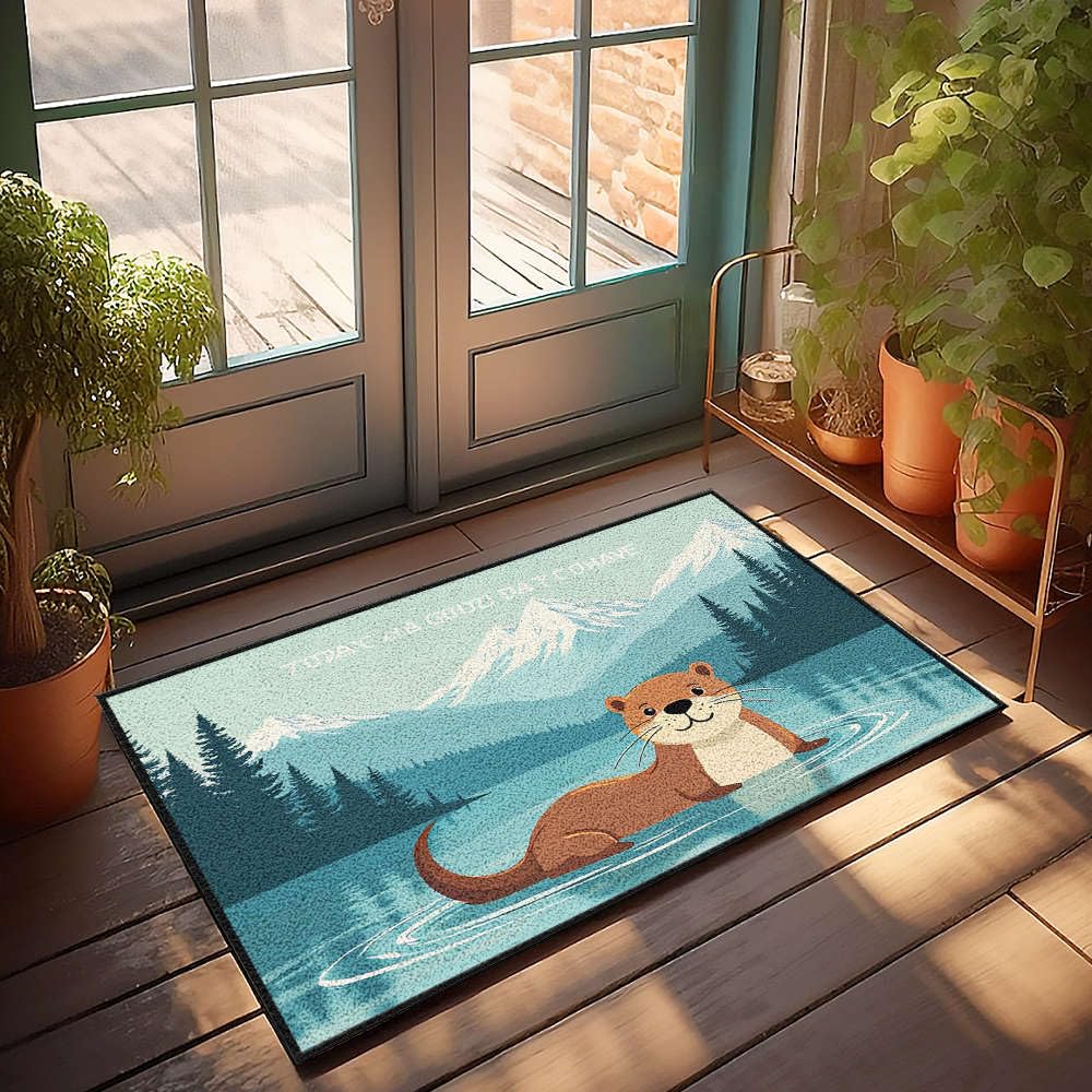 Tapis de cuisine antidérapant et paillasson d'intérieur 65 x 90 cm pour protéger vos sols