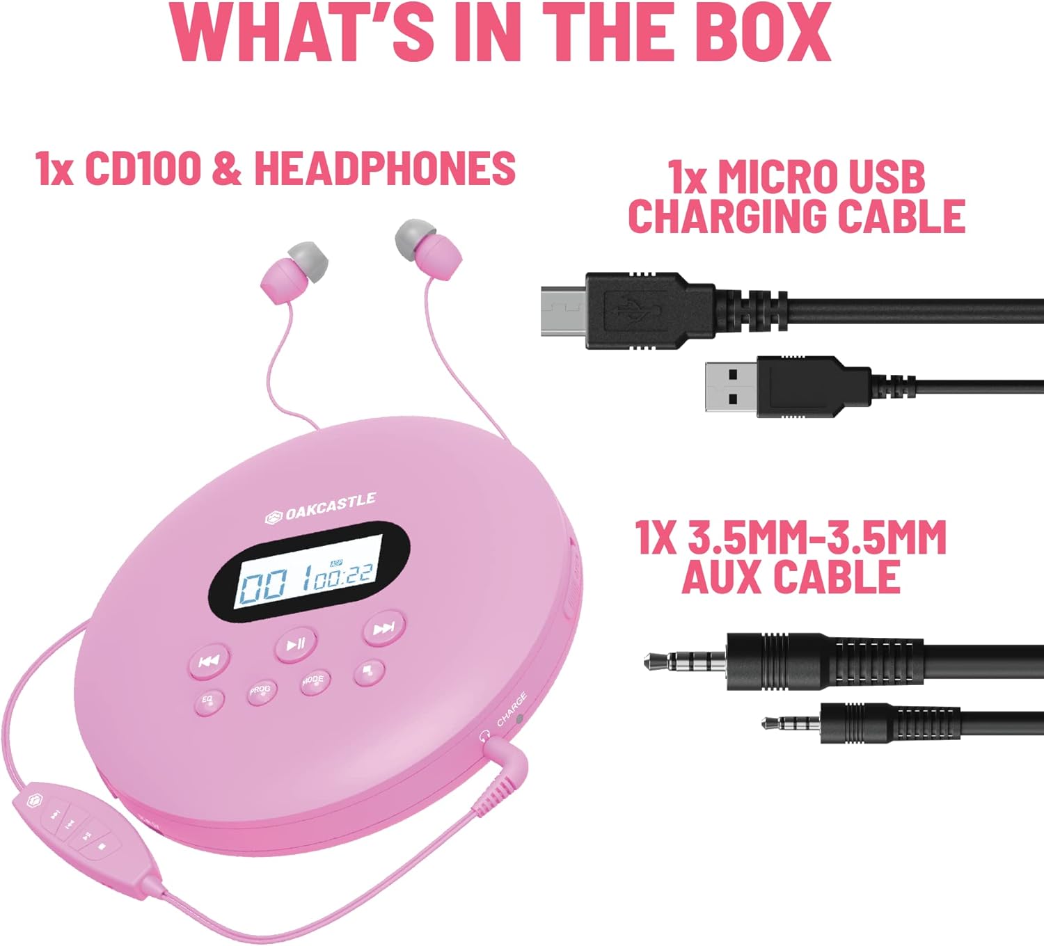 Reproductor de CD HIFI Vintage con Bluetooth 5,2, reproductor de Audio de CD por