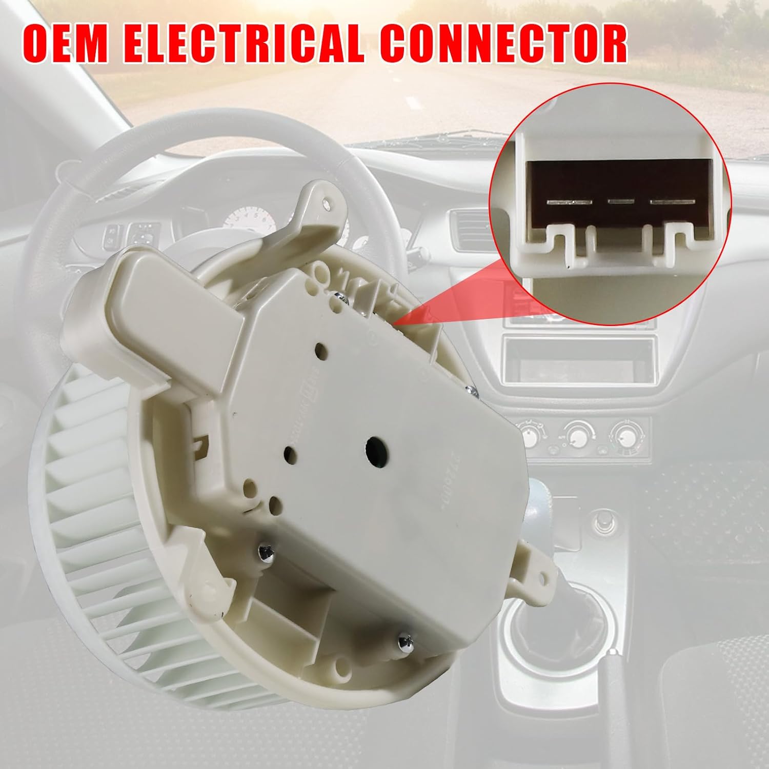 700298 AC Heater Blower Motor Fan Assembly Fit for Toyota Sienna 2011-2020 ， Sequoia 2008-2022，for Lexus ES350 2015，ES300h 2015-2018 Replace# 87103-0C051 700298 871030C051 75050, 8710333140