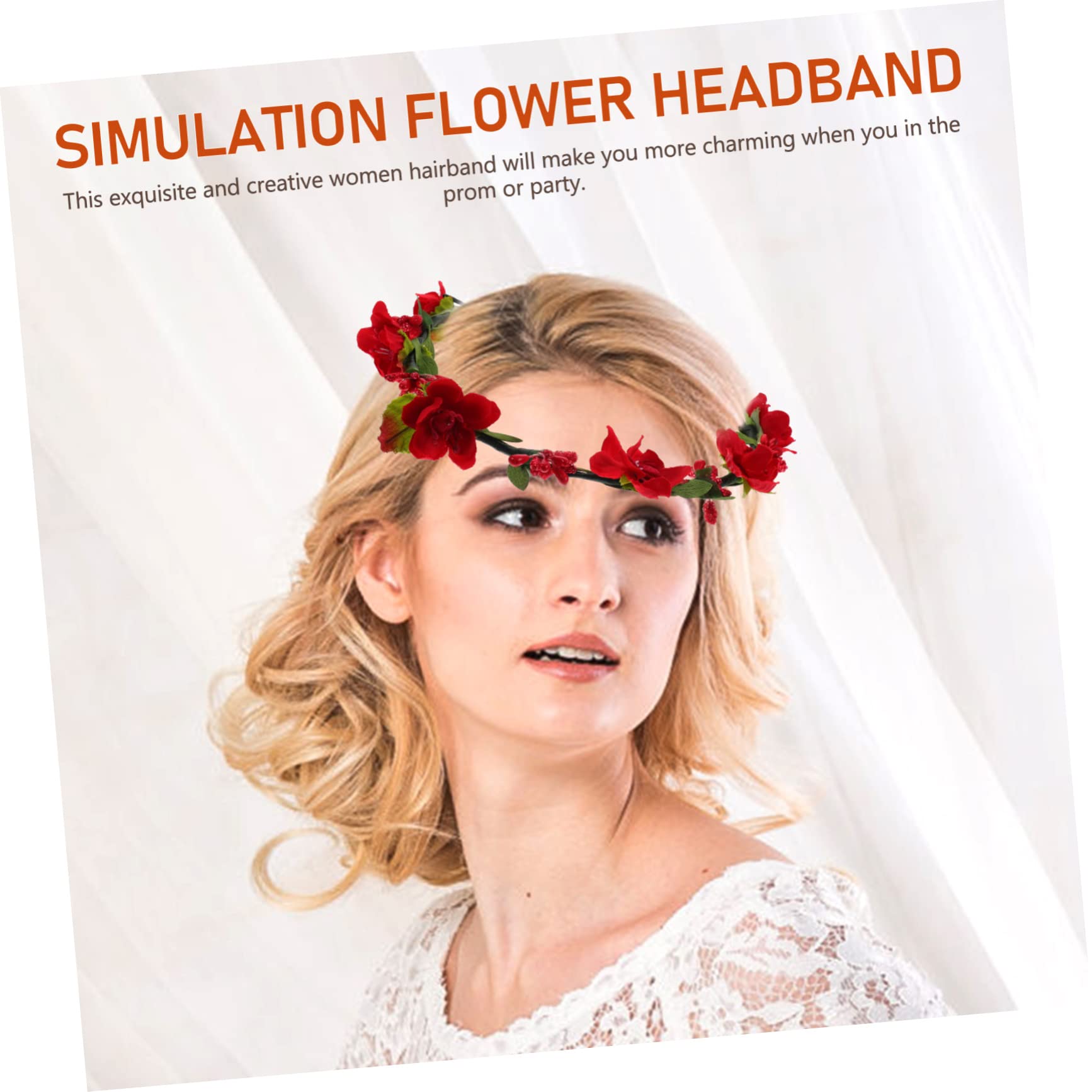 SOIMISS 18stücke Teiliges Blumenkronen Hochzeiten Elegante Haarkränze Mit Lebendigen Farben Für Bräute Brautjungfern Und Blumenmädchen Für Hochzeitsfeiern Und Fotoshootings