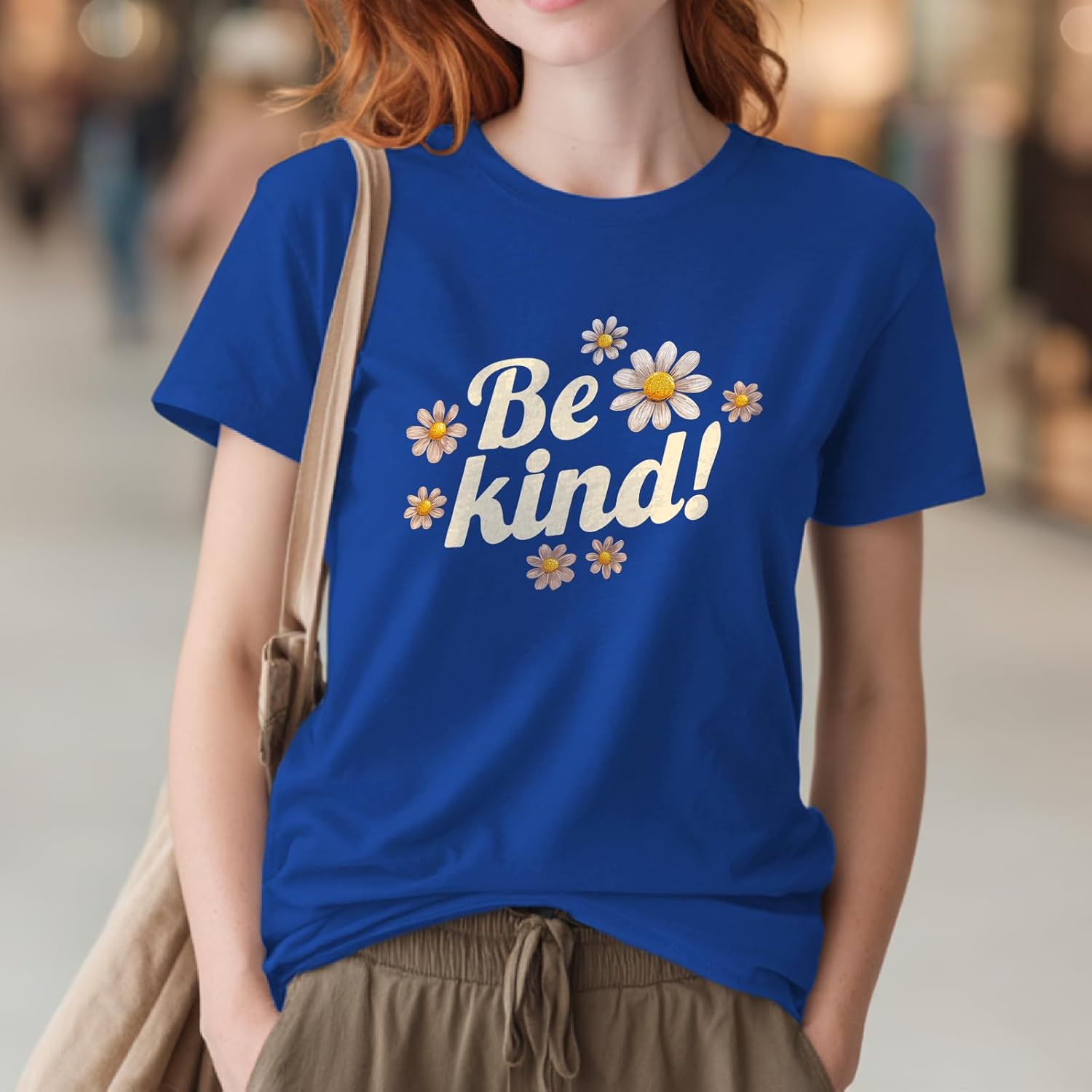 Pretty Shirts for Women Solid 100% Cotton Short Sleeve Crewneck 2026 Spring Lightweight Comfy Daily Blouses - Image 2