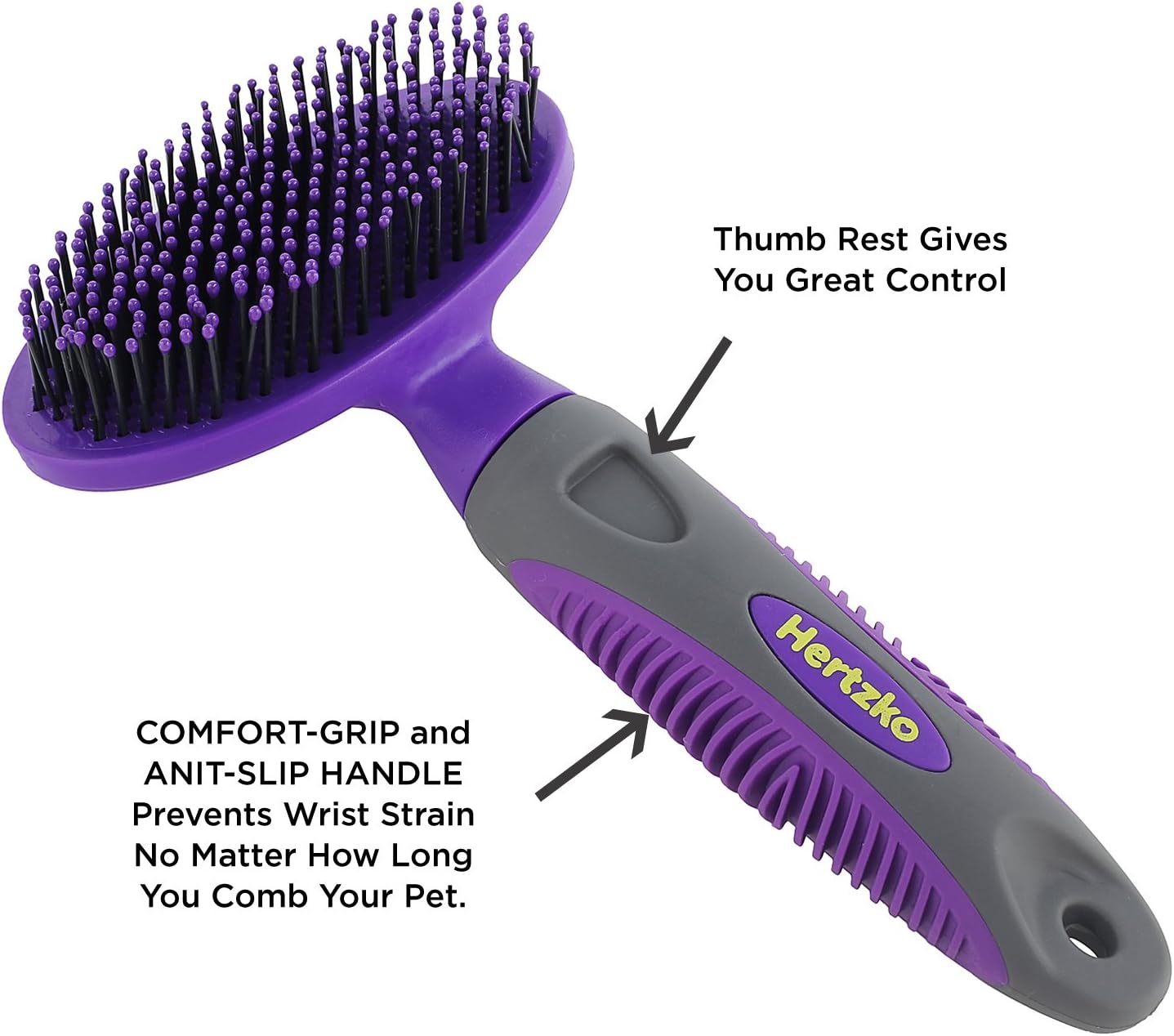 hertzko dog brush