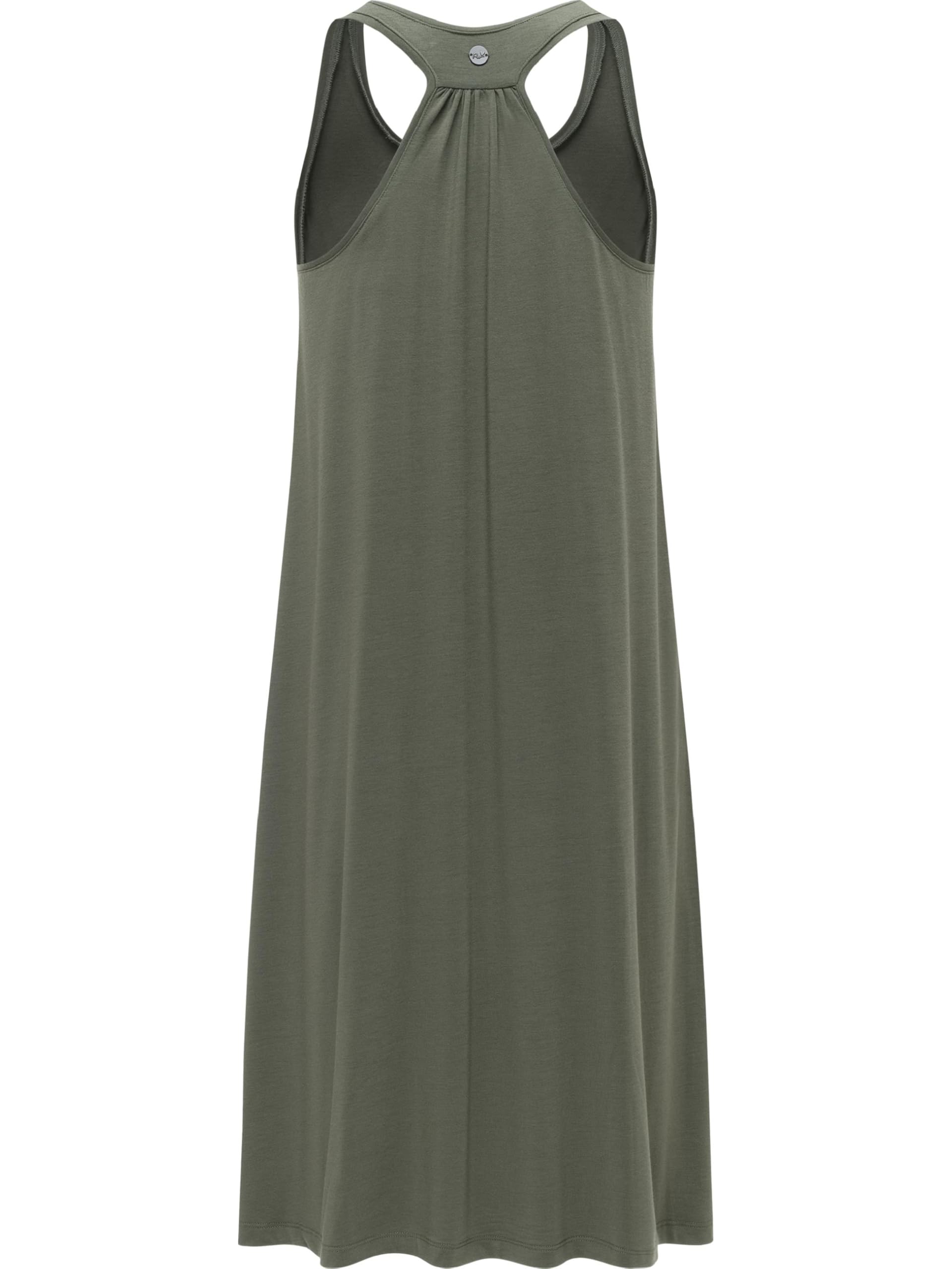 Ragwear Damen lässiges sportliches Sommerkleid leichtes Kurzarm Midikleid Nairay XS-XXL