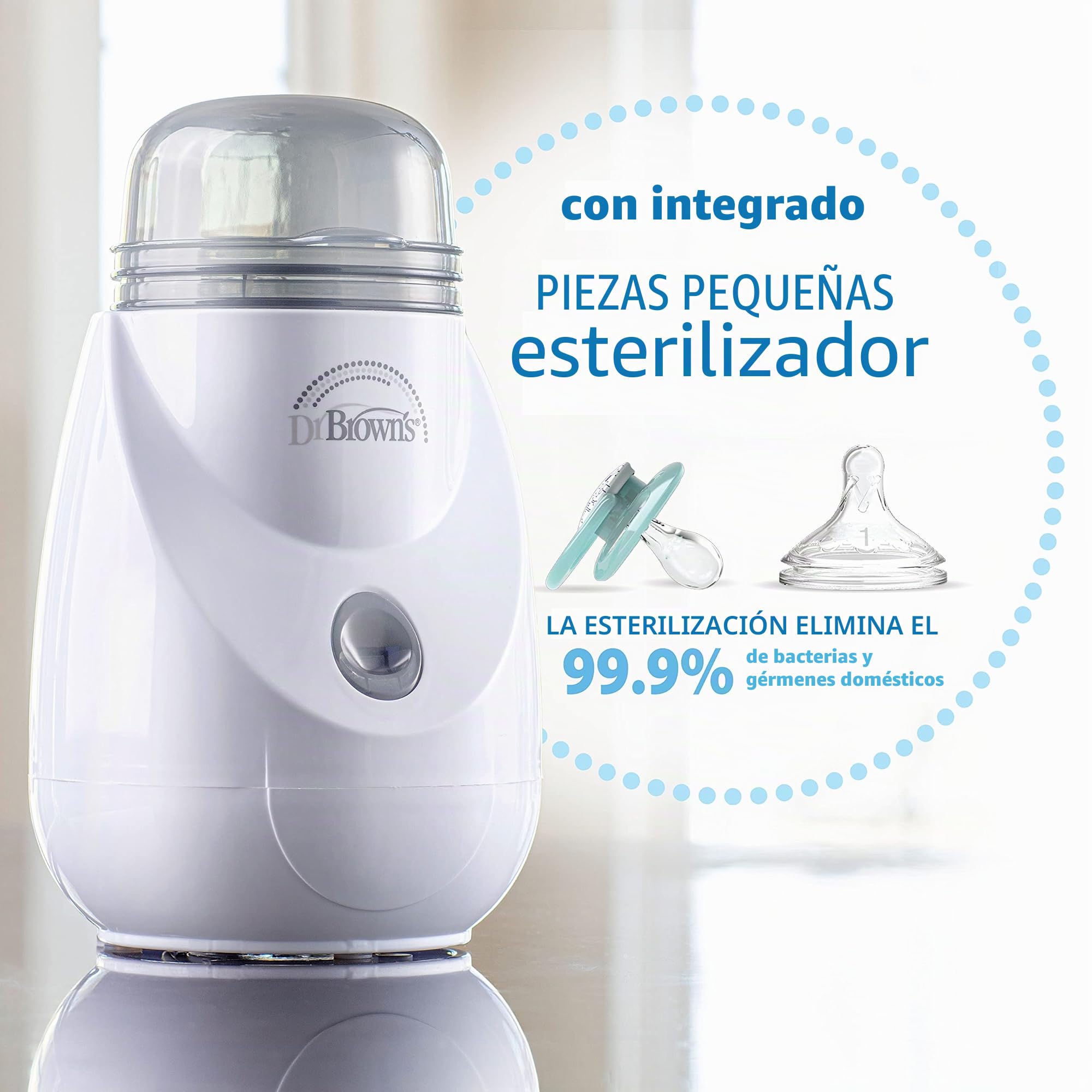 Dr. Brown's Calentador de Botellas y esterilizador Insta-Feed