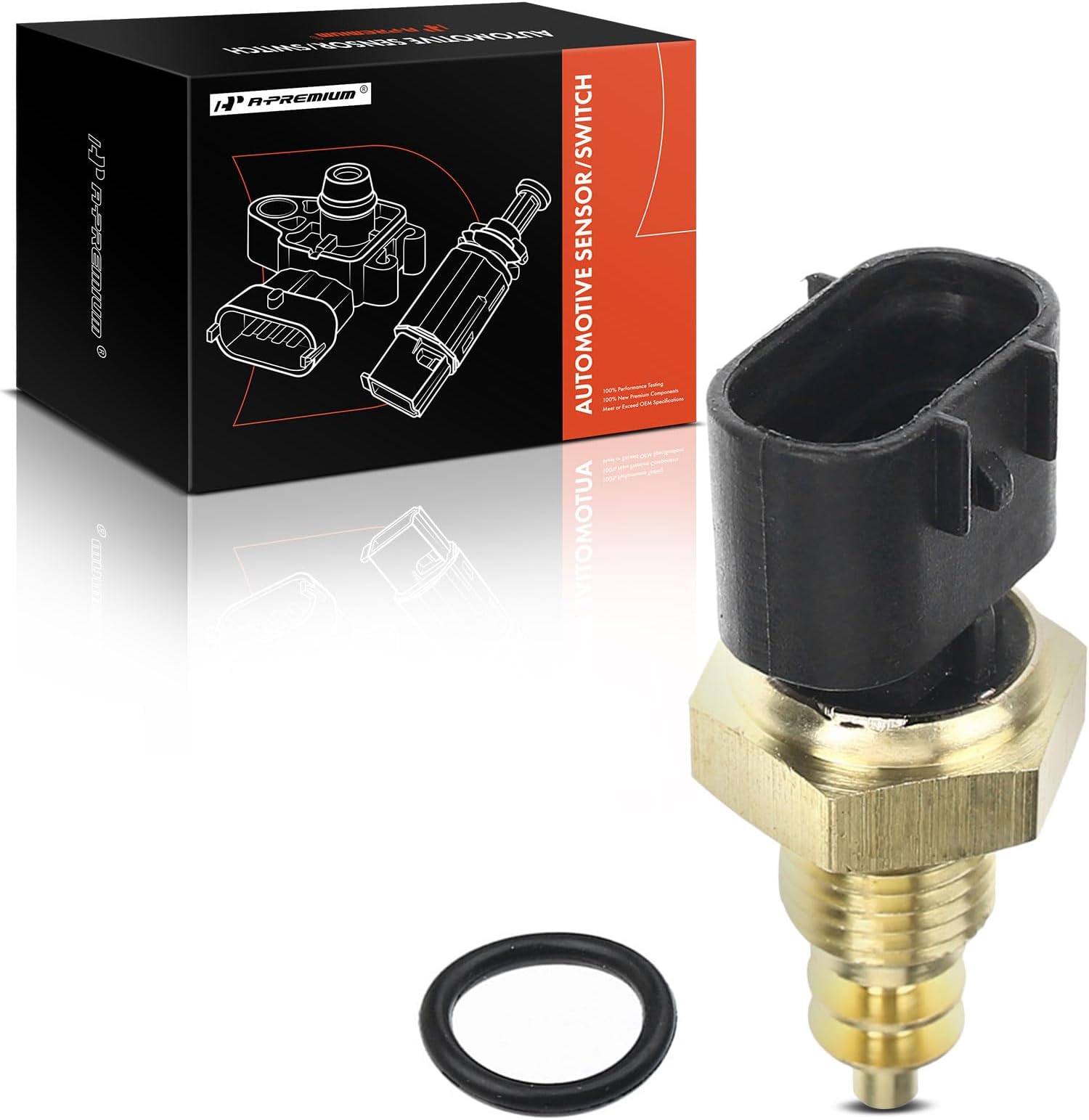 A-Premium Temperature Sensor Compatible with Chevrolet Geo Metro Tracker Pontiac Firefly Suzuki Esteem Grand Vitara Vitara XL-7
