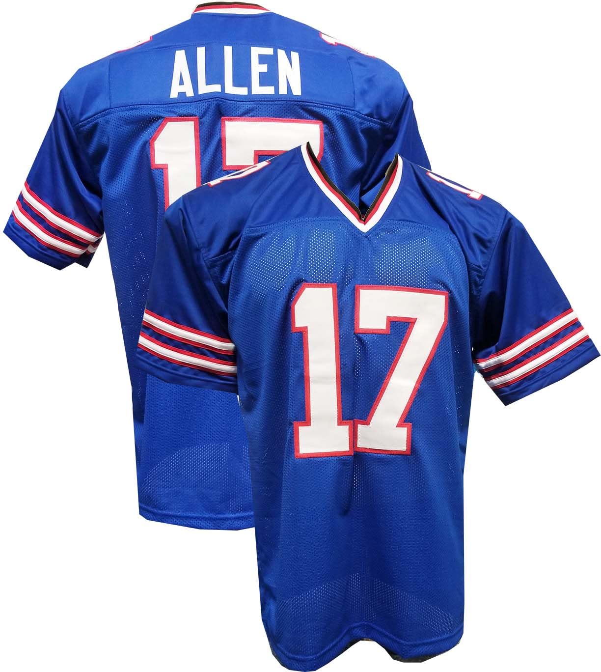 Custom Stitched Blue Josh Allen Youth Jersey Size Youth Large