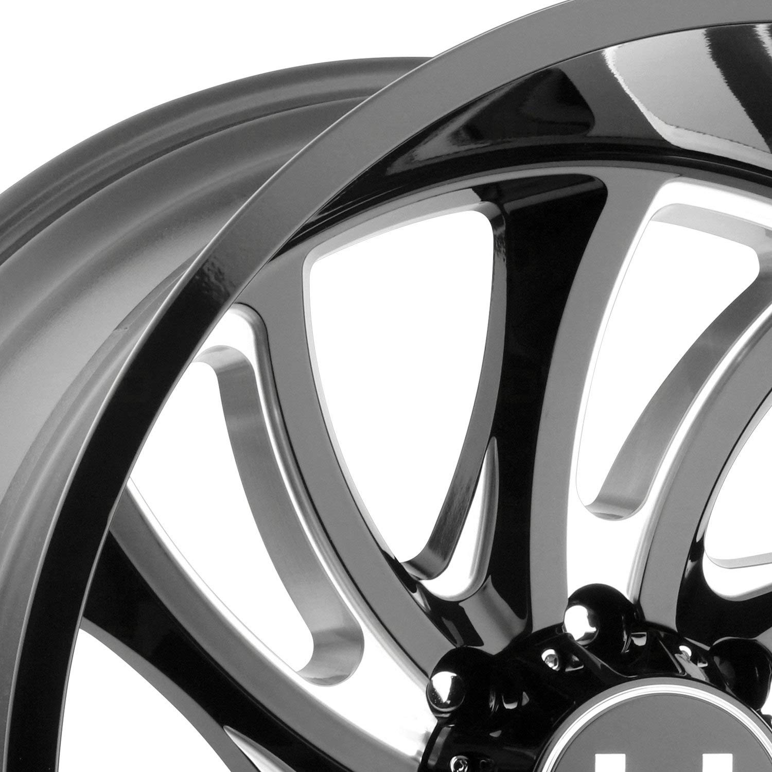 Amazon.com: Hostile H118 Demon Custom Wheel - Blade Cut - 20