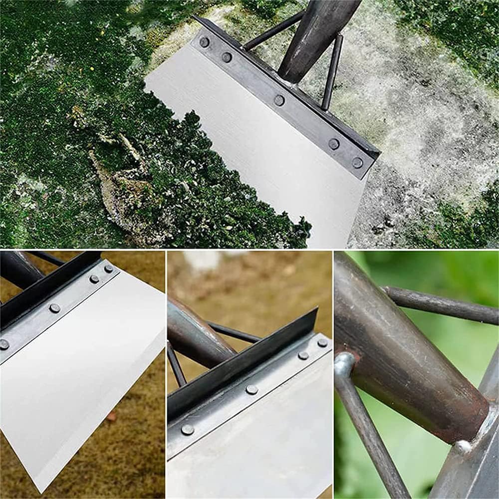 MAKABEE 2PCS Multi-Functional Garden Cleaning Shovel (No Handle), 2025 New Multifunctional Cleaning Shovel, for Landscaping Weeding Planting Garden Scraper Shovel Farm Weeding Tool (20cm/7.87in) - Image 2 thumbnail