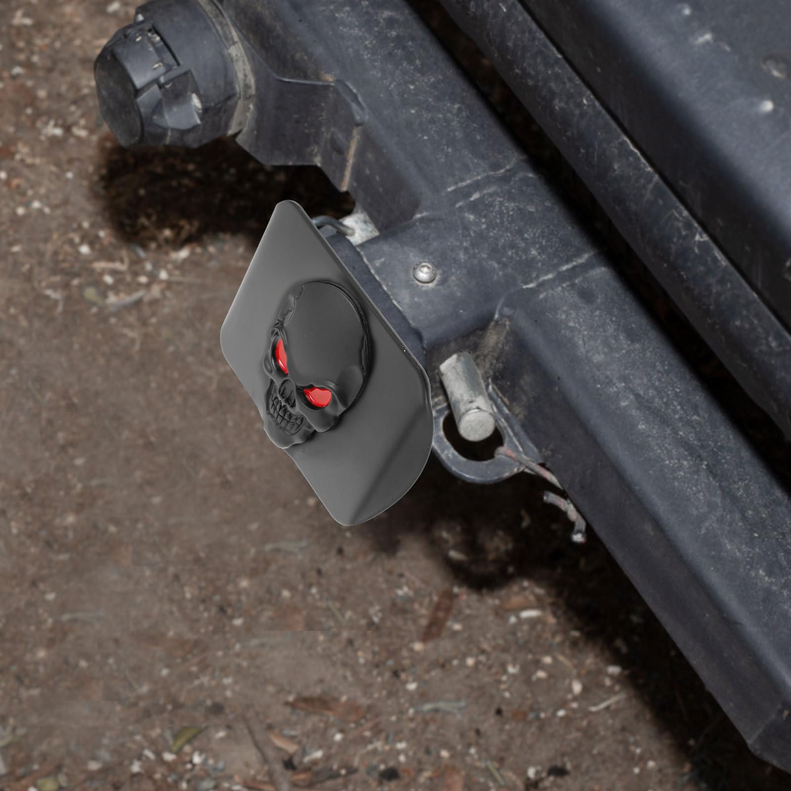 Métal Cache-attelage Tête de Crâne pour Voiture et Camion