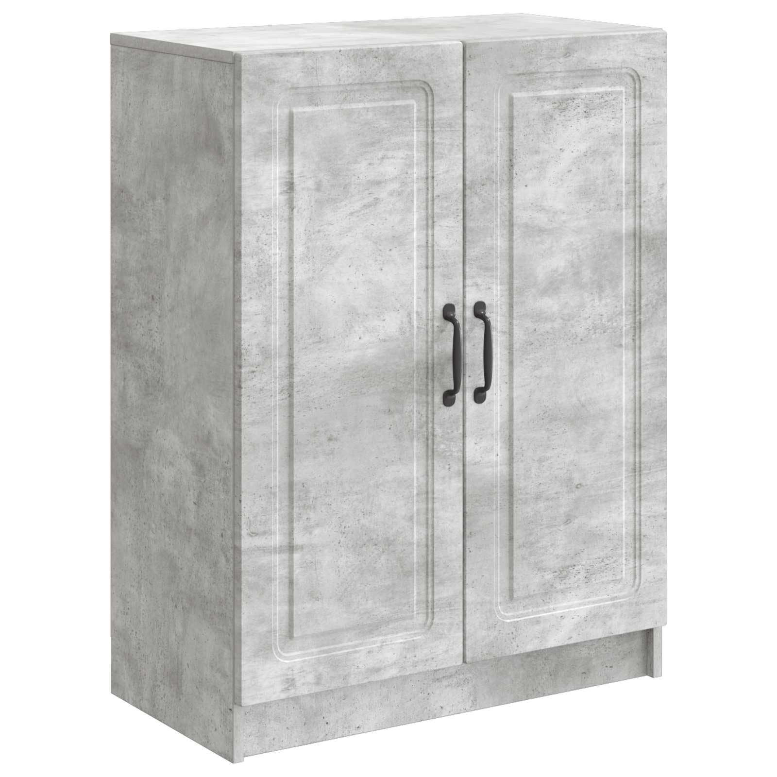 Cómoda de madera gris para organizar el salón y el comedor moderno