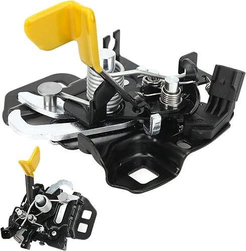 Miniatura 3 de Cerradura del capó del coche, conjunto de cerradura de puerta, FR3Z16700A FR3Z16700B compatible con 2015?2019