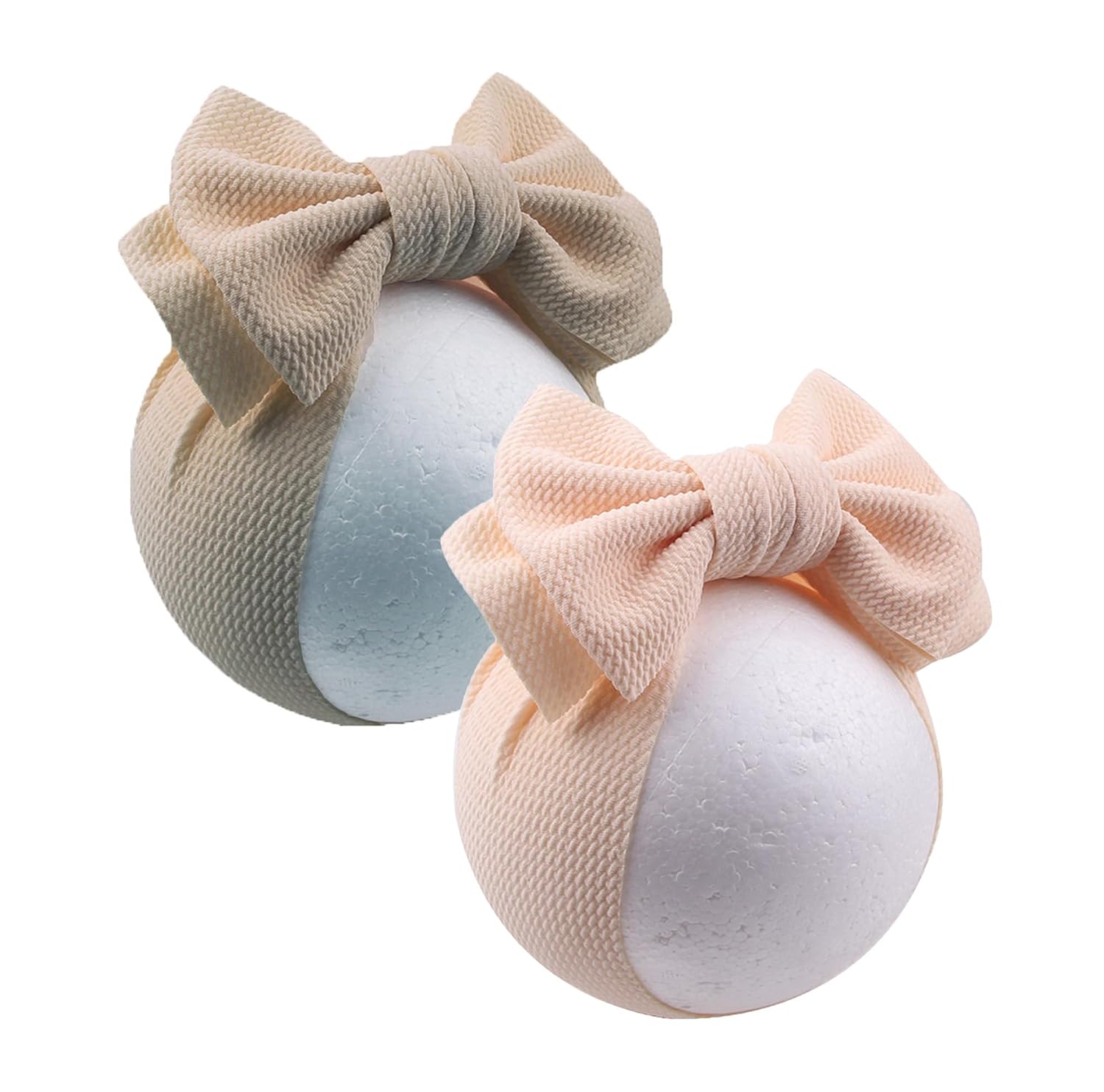 Bows for Baby Girls Headband, Newborn Bows Headbands Baby Hair Bows Hairbands Hair Accessories.(FD104-Purple Lavender)