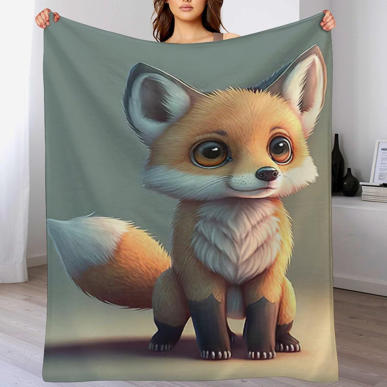 Couverture Polaire Flannel Chaude Lavable en Machine 180x200cm