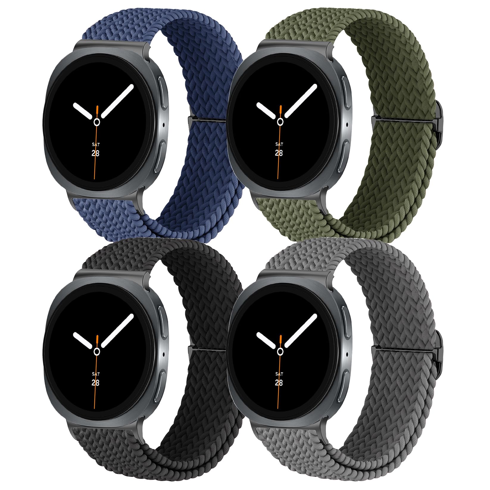 Wizvv 22mm Metall Armbänder Kompatibel mit Garmin Venu 3/2 A
