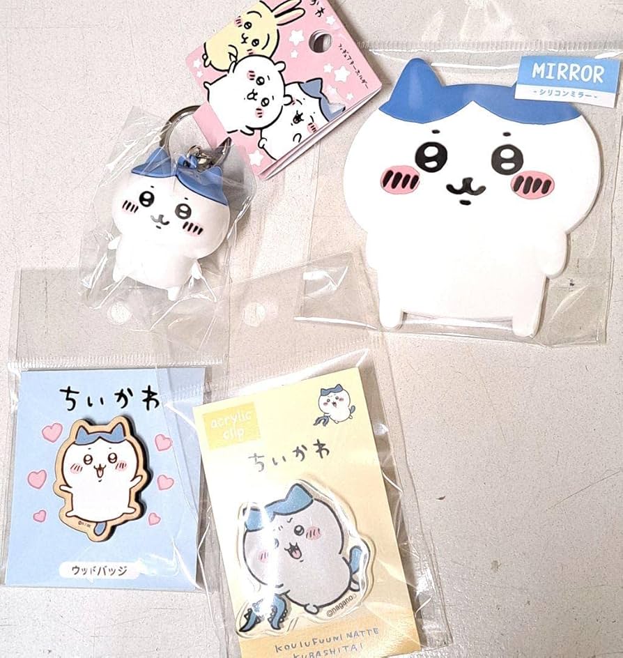 Amazon.co.jp: 定価2970円分ちいかわハチワレちゃんセットD