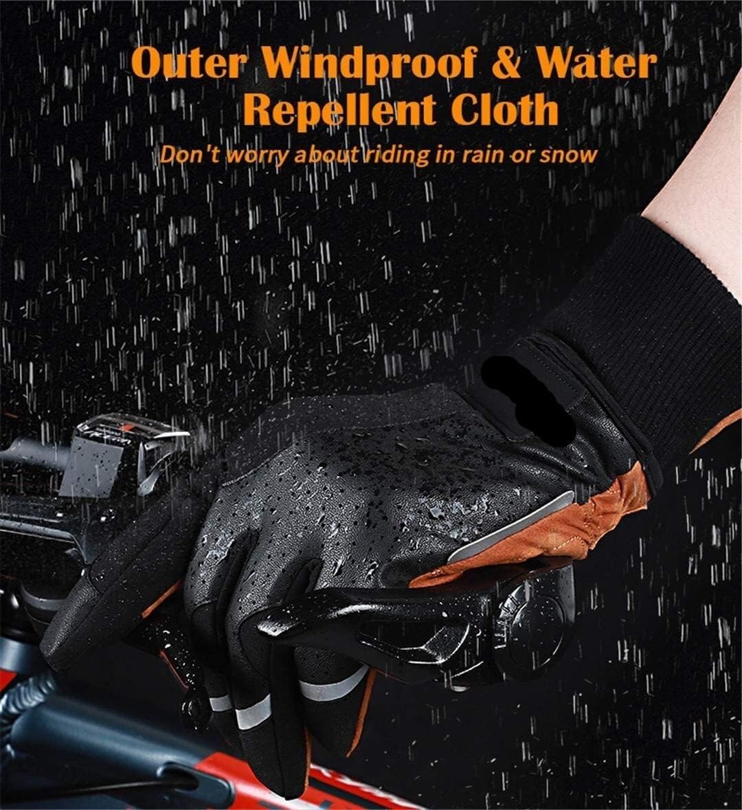 Guantes De Bicicleta De Montaña Guante Espesar Alargar Cálido Equipo De Ciclismo Al Aire Libre Esquí Bicicleta Motocicleta Guantes