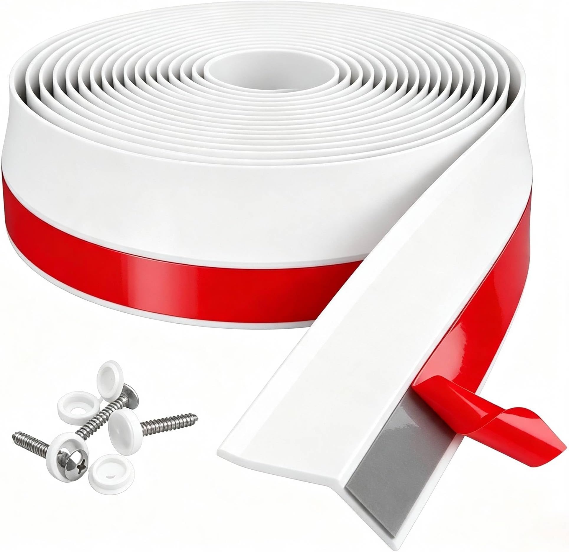 Garage Door Seal Top and Sides 34 FT TPE Garage Door Weather Stripping