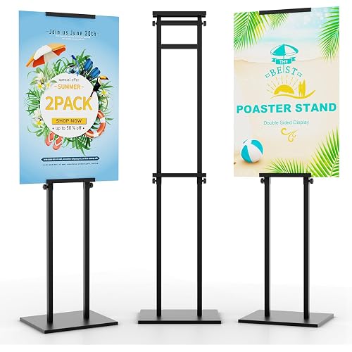 KOOV Poster Stand for Display Pedestal Sign Stand