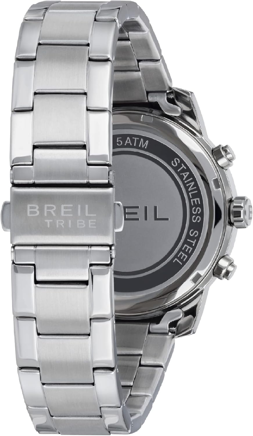 Breil Orologio UOMO CALIBER quadrante MONO-COLORE BIANCO movimento SOLO TEMPO - 3H QUARZO e BRACCIALE ACCIAIO ARGENTO EW0646 Breil Orologio UOMO CALIBER quadrante MONO-COLORE BIANCO movimento SOLO TEMPO - 3H QUARZO e BRACCIALE ACCIAIO ARGENTO EW0646