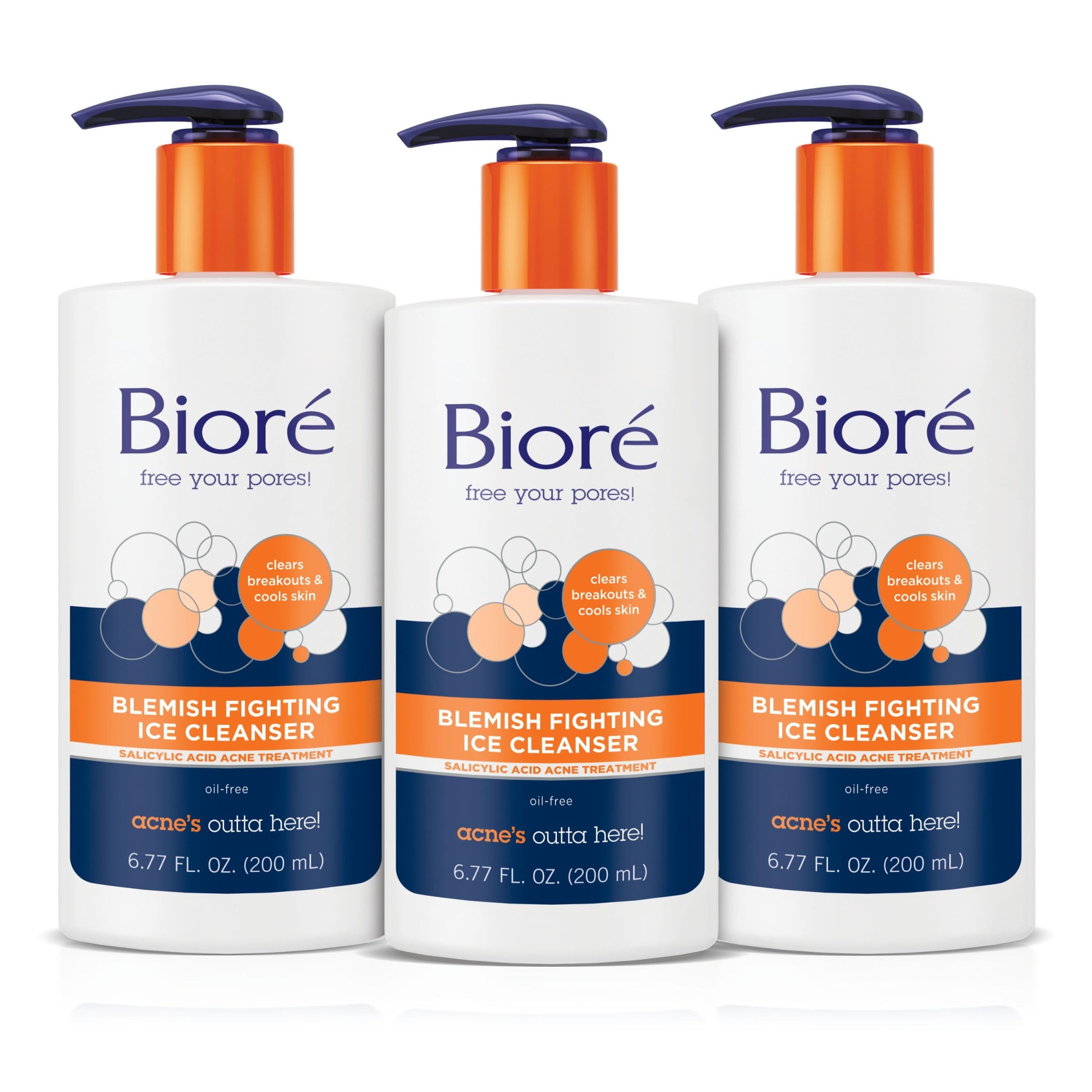 Biore Blemish Fighting Ice Cleanser with Salicylic Acid