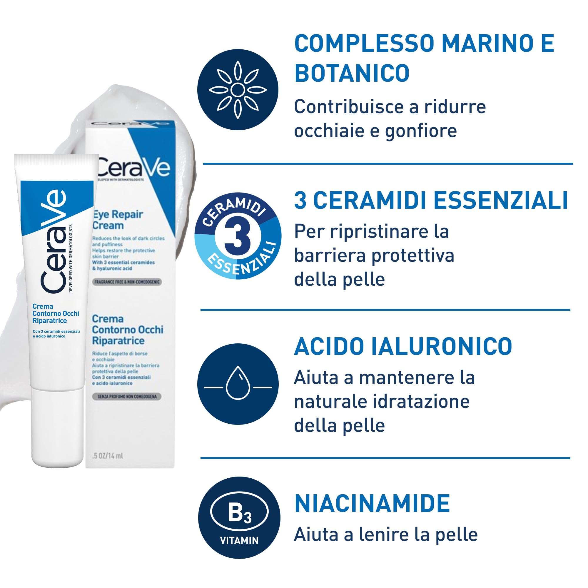 Kit Routine CeraVe Crema Viso SPF30 e Contorno Occhi