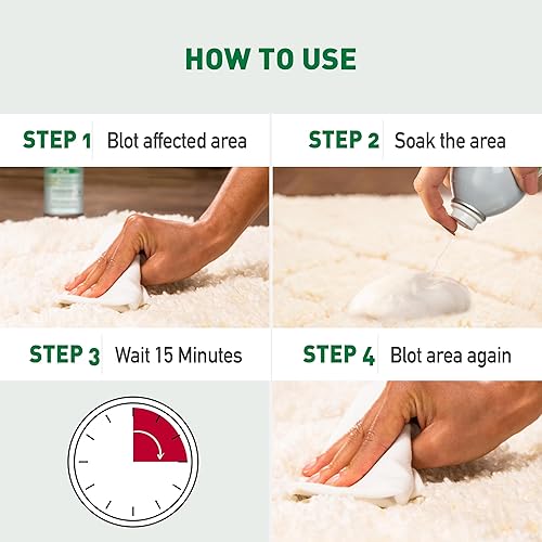 Miniatura 3 de Nature's Miracle Destructor de orina Plus para gatos, fórmula enzimática para manchas graves de orina de gatos, 17.5 onzas