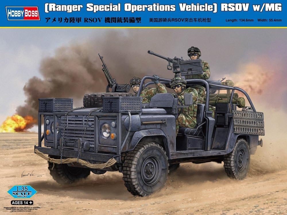 1:35 Scale RSOV with MG Assembly Kit