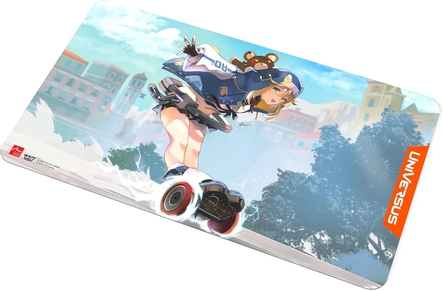 UniVersus: Guilty Gear - Strive - Playmat: Bridget - 24x14 Neoprene Mat, Exclusive Character Art, Tabletop Trading Card Game Accessory, Collectible